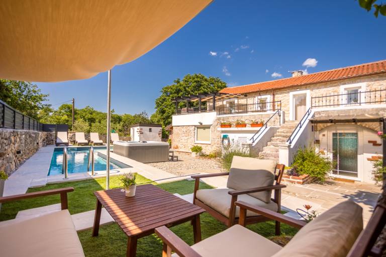 Ferienhaus in Gabonjin, Kvarner-Bucht für max. 6 Personen