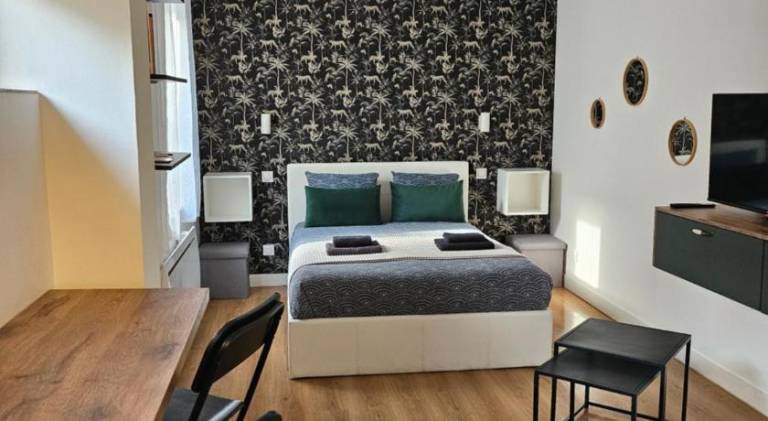 Rental apartment with terrace & yard in Carcassonne