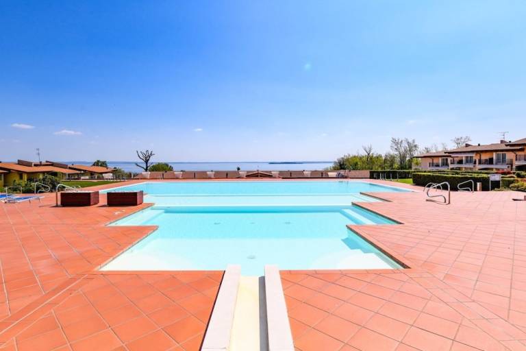 Ferienhaus mit Hund in Solarolo, Moniga del Garda fuer max. 4 Personen