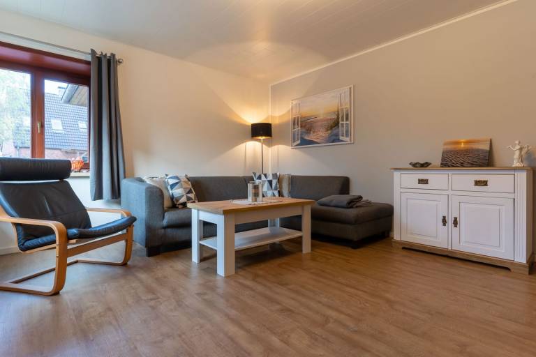 Ferienhaus mit Hund inSankt Peter-Ording Nordseeküste f&uuml;r max. 4 Personen