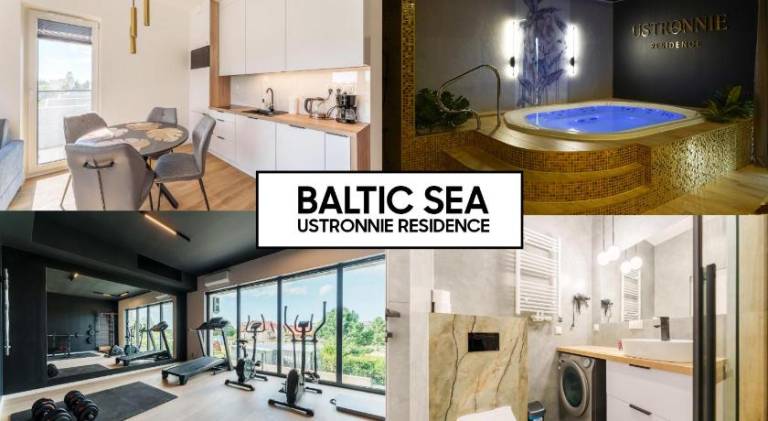 BALTIC SEA - 2pok Ap - silownia sauna jacuzzi parking - Ustronnie Residence in Ustron