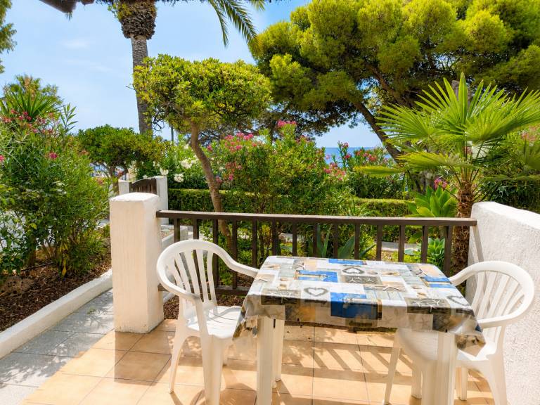Ferienwohnung mit Hund in Alcossebre, Costa del Azahar fuer max. 4 Personen
