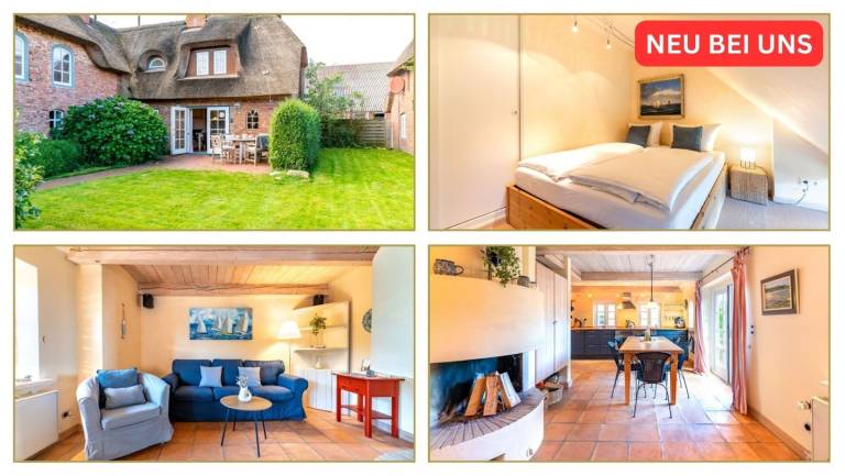 Ferienwohnung mit Hund in Oldsum, Föhr für max. 4 Personen