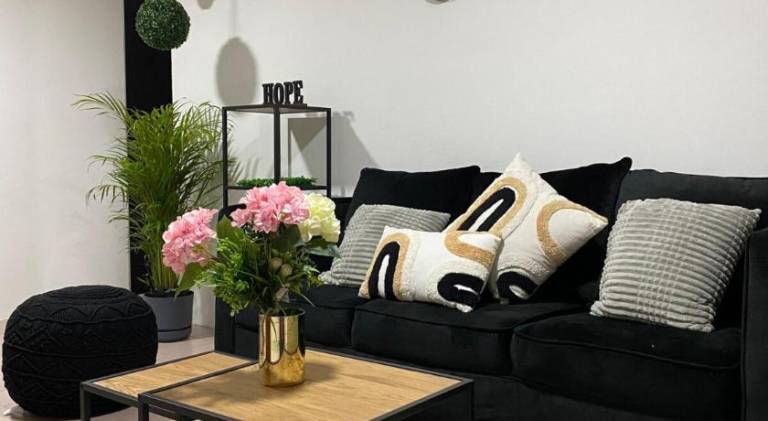 Holiday apartment with yard in Puebla