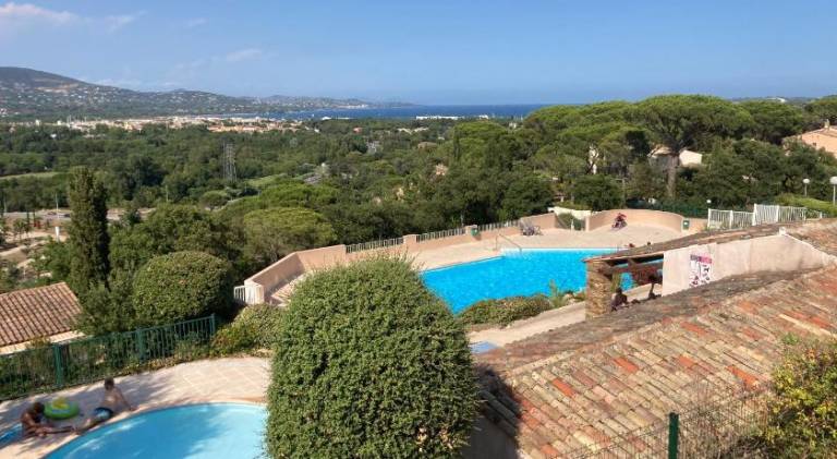 Apartment with pool in Cogolin