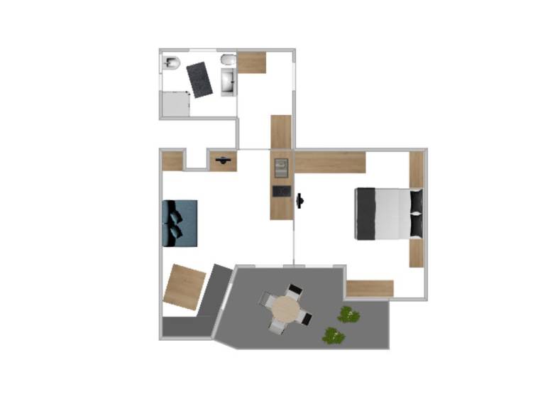 Ferienwohnung in Gifen, Rodeneck f&uuml;r max. 3 Personen