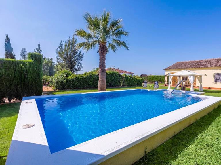 Ferienhaus mit Hund in La Puebla de Cazalla, Andalusien f&uuml;r max. 4 Personen