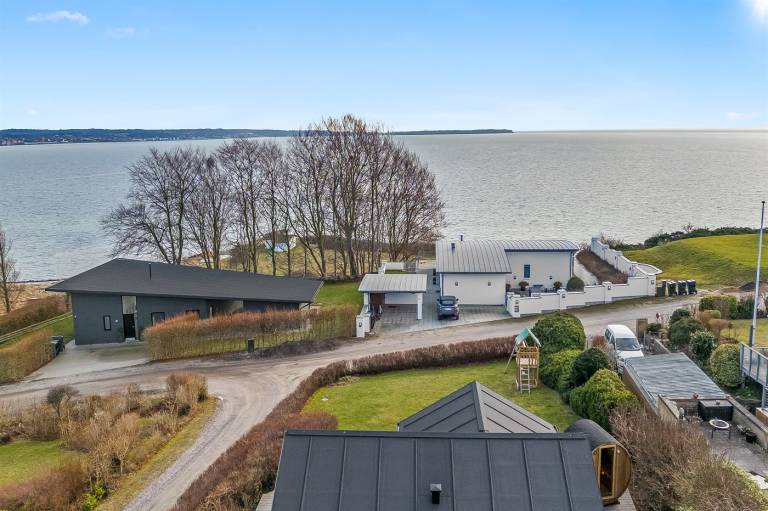 Ferienhaus in Egsmark Strand, Lyngsbæk Strand f&uuml;r max. 8 Personen