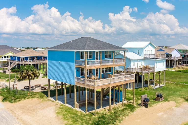 Vacation home with patio in Bolivar, TX