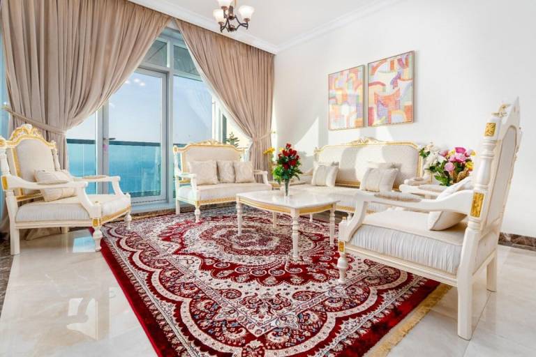 Fully equipped pleasant house with hot tub & pool | Water view | Suitable for remote work | Pet-friendly in Abu Dhabi