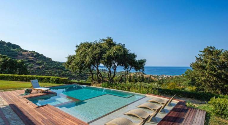 Villa with private pool, garden & terrace in Zakynthos