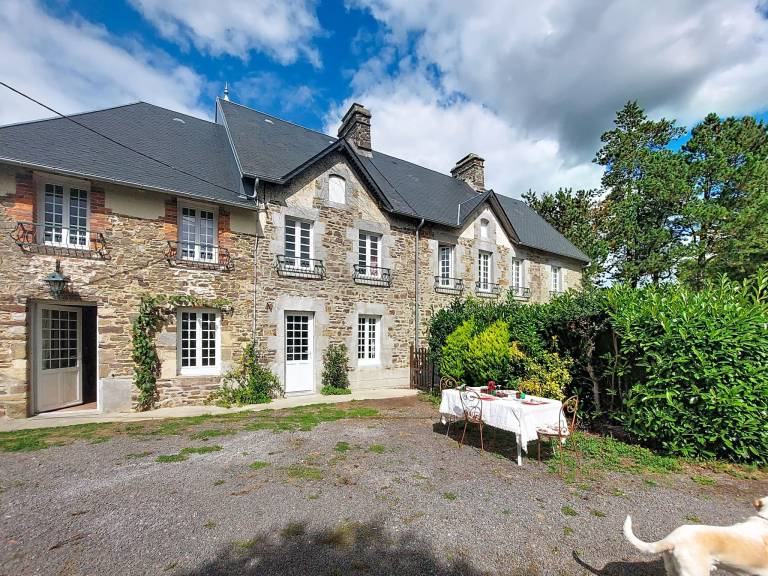 Ferienhaus mit Hund in Montpinchon&comma; Normandie f&uuml;r max. 4 Personen am Atlantik