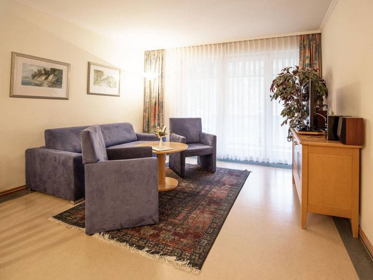 Komfort Ferienwohnung mit 2 Schlafzimmern und Balkon im Obergeschoss in Binz
