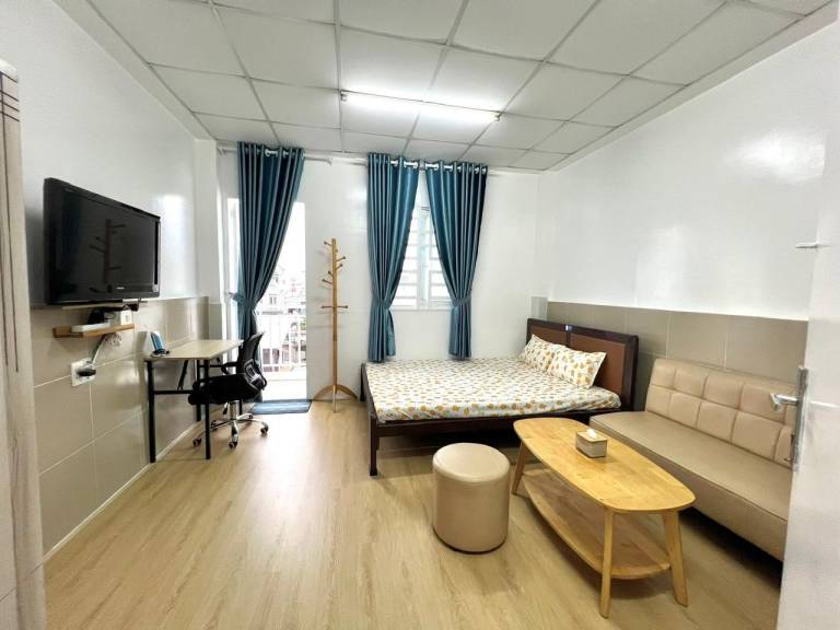 Wonderful apartment with terrace | Suitable for remote work | Pet-friendly in Ho Chi Minh City