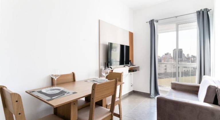 Holiday apartment with pool in Paulista