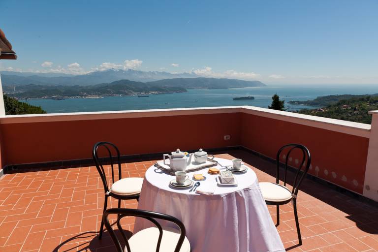 Agriturismo Terrazza sul Golfo: Eco del mare - Loft - Villa Bello Sguardo con Piscina — photo 4
