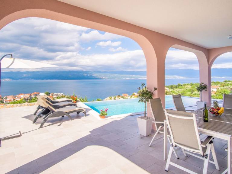 Ferienwohnung in Vrbnik f&uuml;r max. 6 Personen