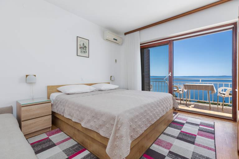 Ferienwohnung in Baška Voda, Kroatien f&uuml;r max. 3 Personen