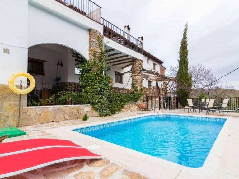 House with barbeque, patio & garden | Mountain view in Almeria