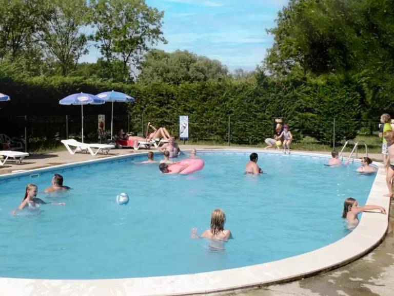 Mobile home with pool & patio — photo 3