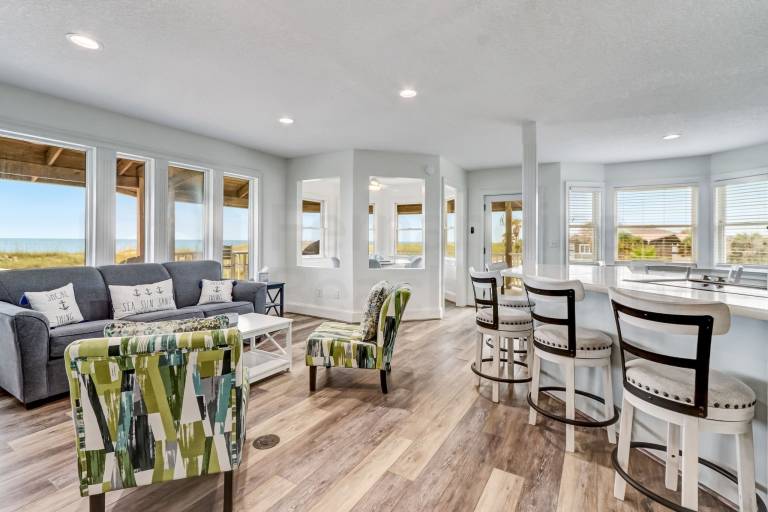 Vacation home | Beach view in Fernandina Beach, FL