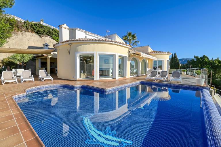Ferienhaus in Moraira, Teulada f&uuml;r max. 6 Personen, 