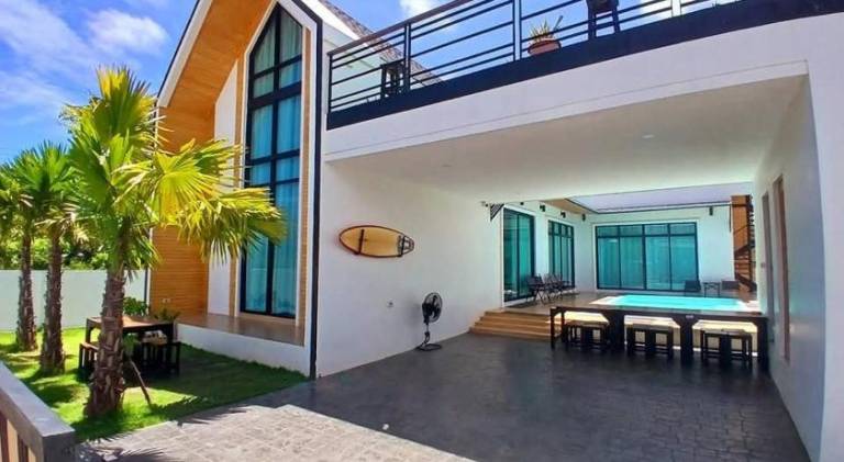 Large private pool villa, 650 m from Mae Rumphueng beach — photo 4