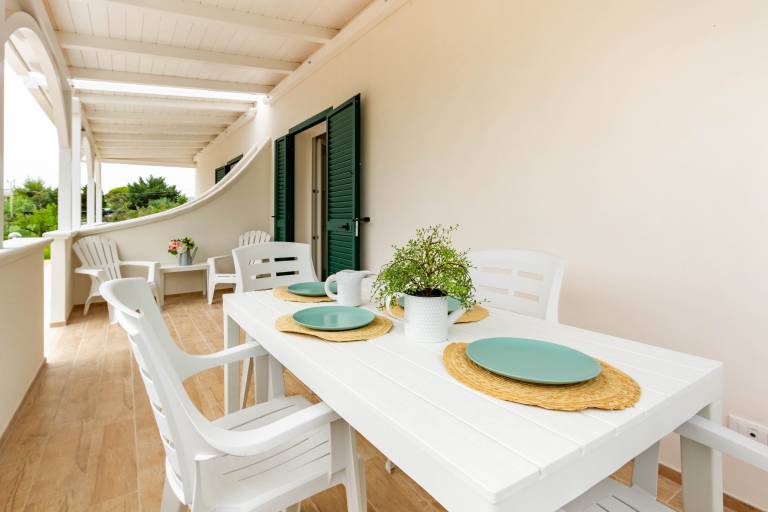 Apartment with yard in Vieste