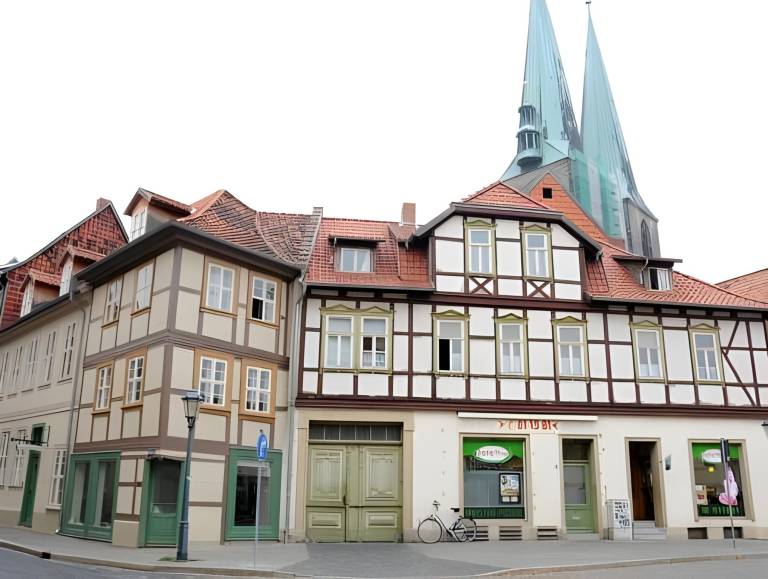 Rental apartment with terrace in Quedlinburg