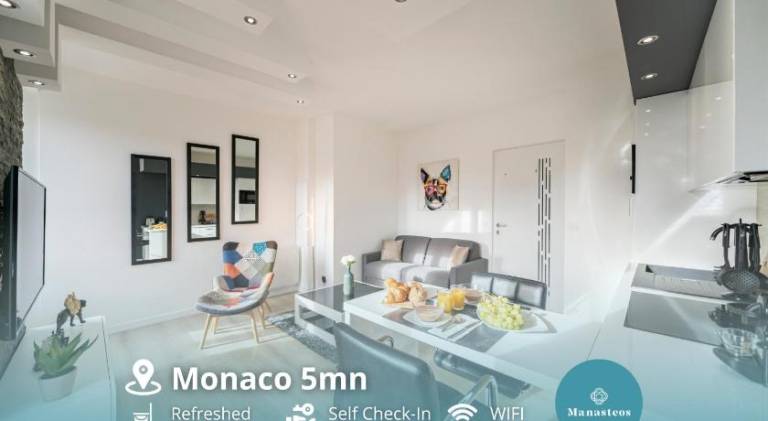 Holiday apartment | Perfect for remote work in Roquebrune-Cap-Martin