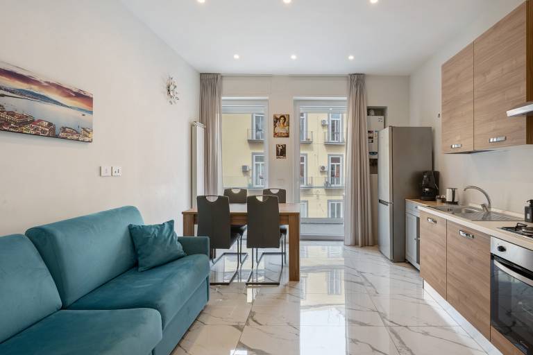 Beautiful apartment with fast internet | Near Piazza del Plebiscito | City view | Pets are welcome in Naples