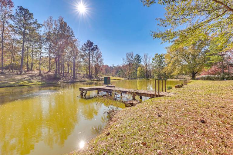 Cabin w/ Catch & Release Pond in Hueytown! — photo 2