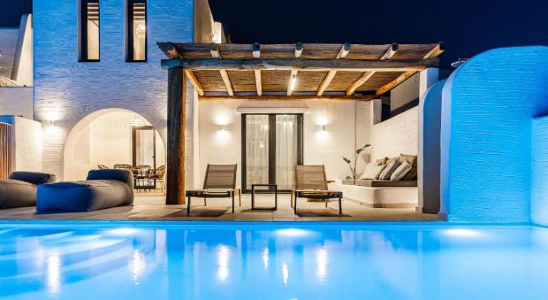 Wonderful villa with pool | Next to the beach | Pets allowed in Naxos