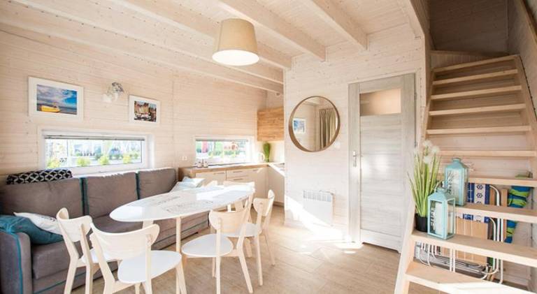 Pleasant holiday apartment with patio, yard & grill | Dogs allowed in Ustka