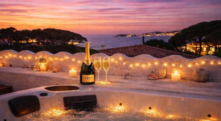 New Coup de cœur Duplex standing vue mer jacuzzi in Sanary-sur-Mer