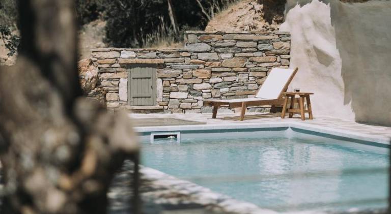 Rental apartment with pool, garden & patio | Good for workation in Naxos