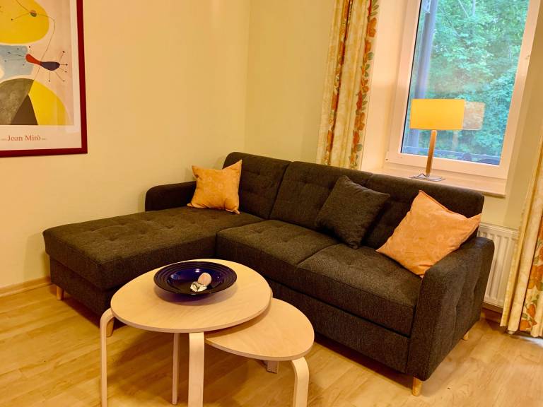 Holiday apartment with garden & terrace | Sea view in Ostseebad Baabe