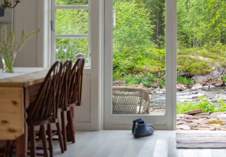 Forest cabin by the river — photo 4
