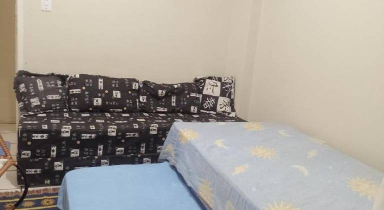 Quarto cama Casal, Vista para o mar, proximo a FMO, Centro Historico, shopping Patteo - ventilador in Olinda