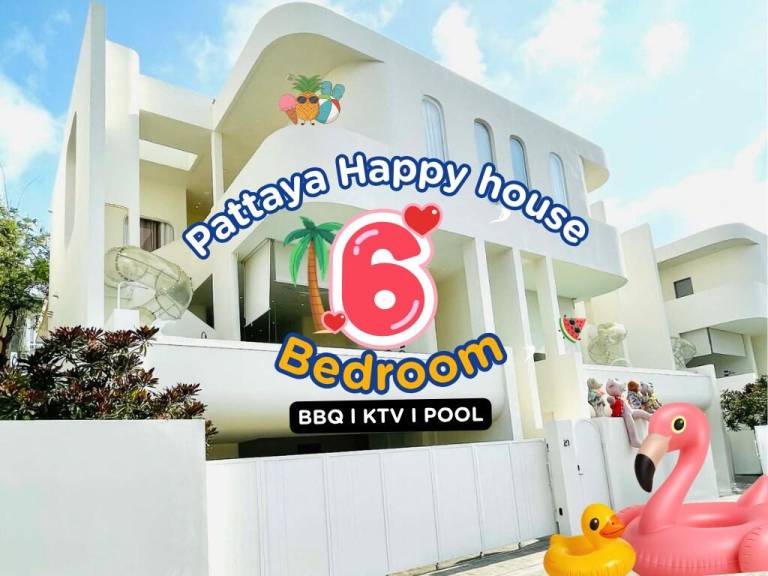 Vacation home with 6 rooms for 12 persons in Pattaya