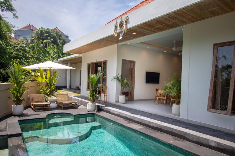 Umalas Jungle- Amazing View+3BDR+Canggu+Pool+PS5! in Bali