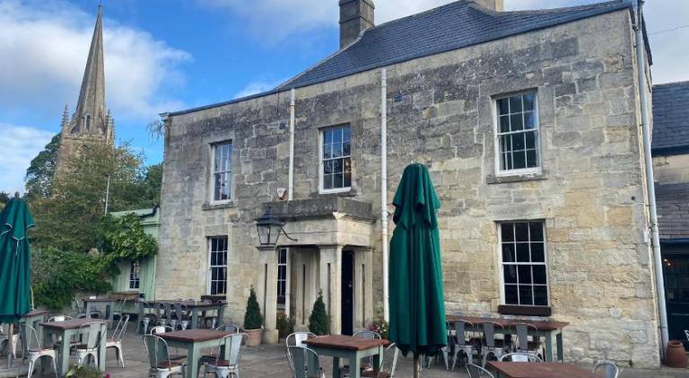 The Castle Inn Bradford on Avon in Bradford-on-Avon