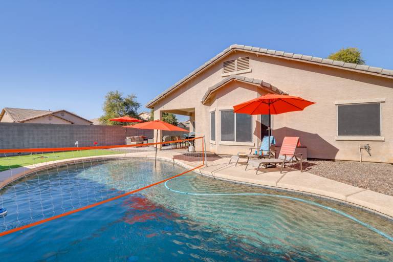 Avondale Home w Heated Pool & Putting Green