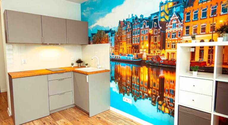 Serviced apartment for 2 persons in Lódz