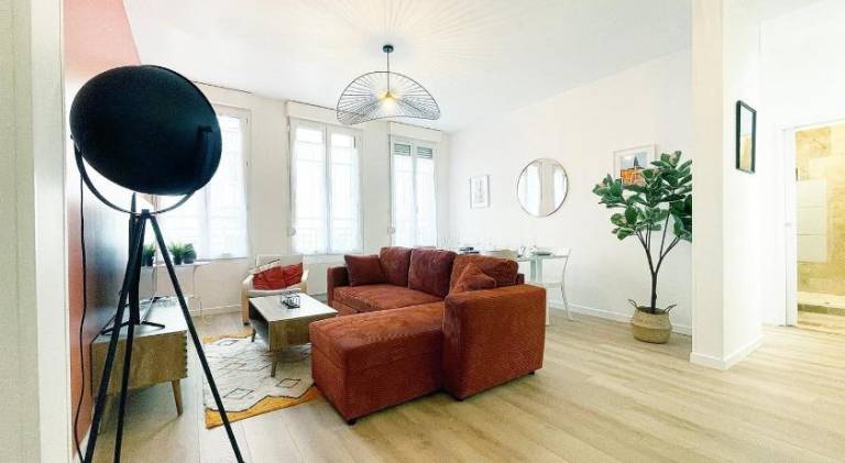 Fully equipped lovely holiday apartment | Suitable for remote work | Dogs allowed in Bezannes
