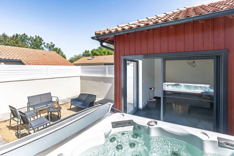 Ferienhaus in Moliets-et-Maa, Plage de Moliets f&uuml;r max. 4 Personen am Atlantik