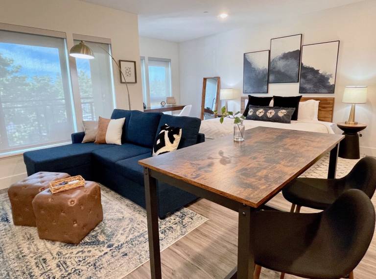 Work Here King Bed Walk Downtown in-unit W/D — photo 4