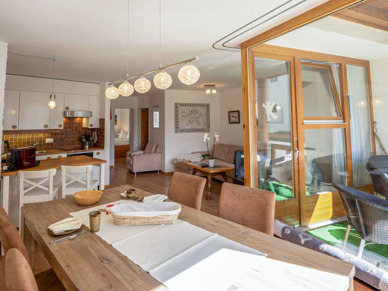 Ferienwohnung in Pontresina, Schweiz für max. 2 Gäste - Hunde willkommen