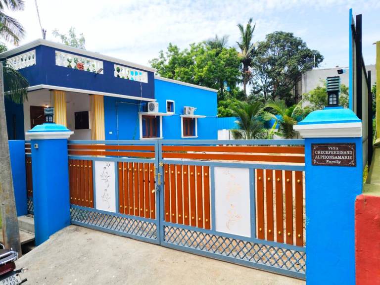 Vacation home with 2 rooms for 8 persons in Puducherry