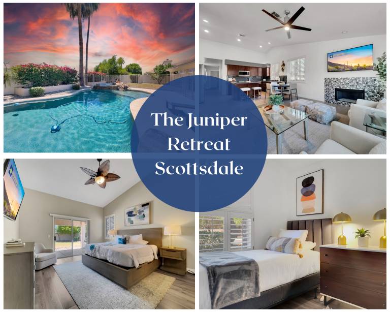 Casa Scottdale Heated Pool and Spa Beautifully Done